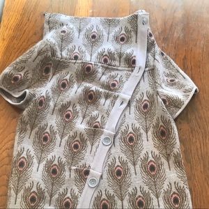 Anthropologie peacock sweater